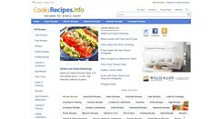 Desktop Screenshot of cooksrecipes.info